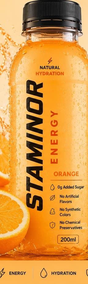Staminor Orange bottle